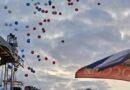 Baloni u bojama trobojke za kraj velikog mitinga u Banjaluci